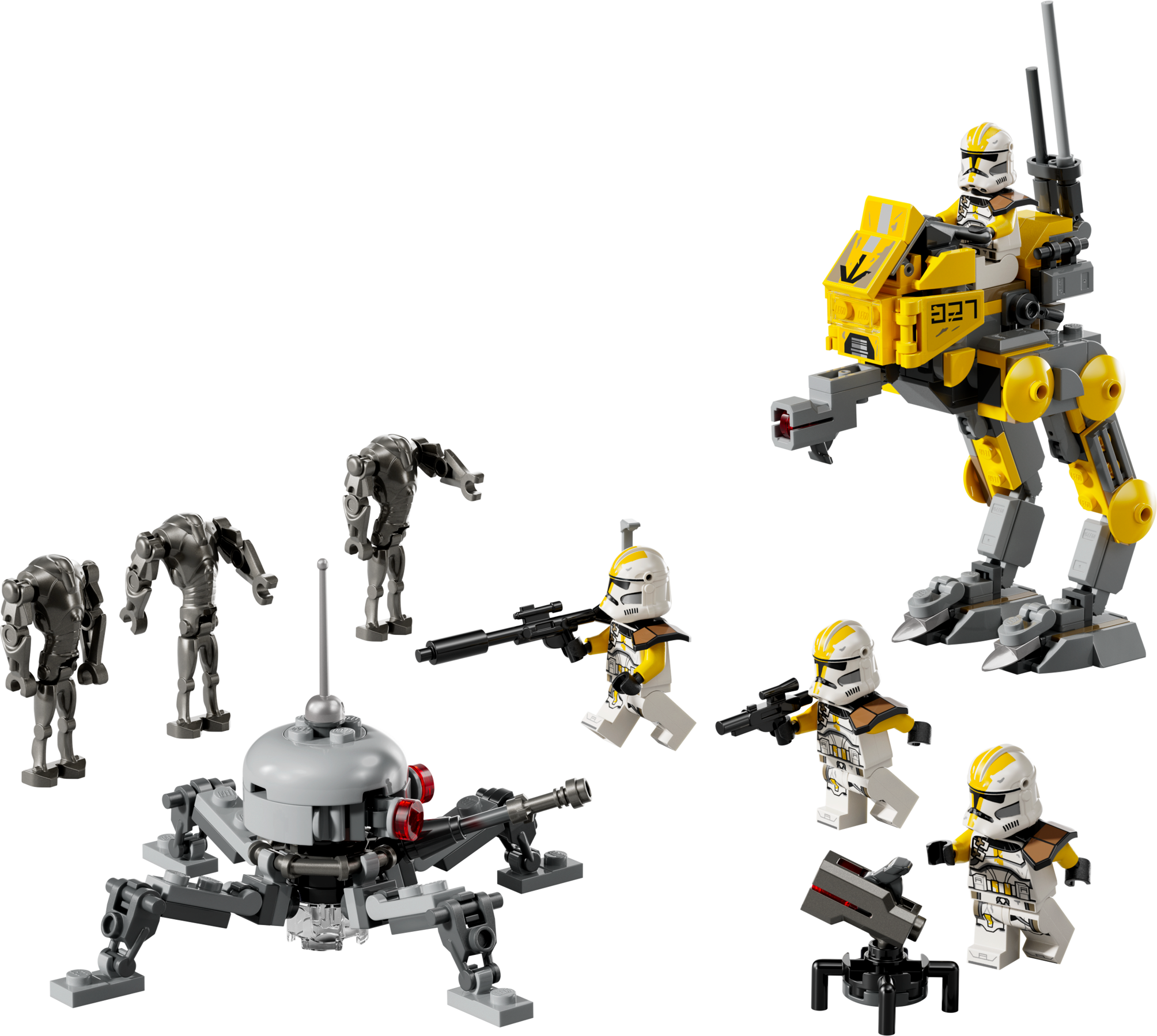 327th Star Corps Clone Troopers Battle Pack
