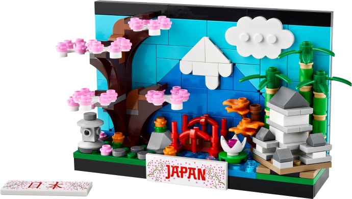 Japan Postcard (Pre-Built)
