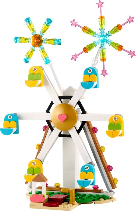 Celebration Series: Ferris Wheel with Fireworks (Pre-Built)