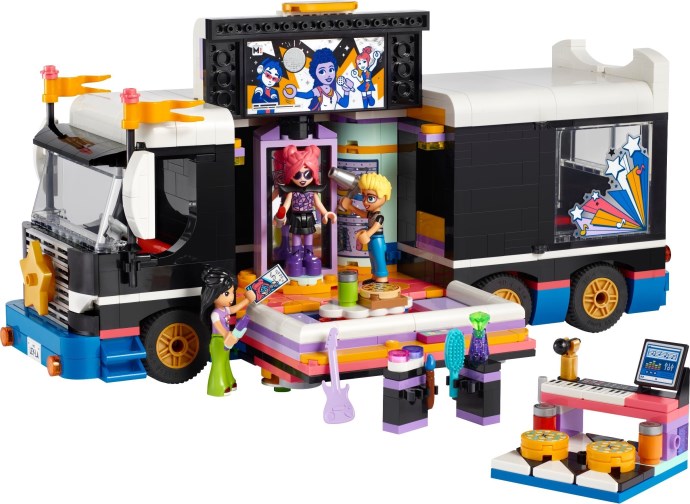 Pop Star Music Tour Bus