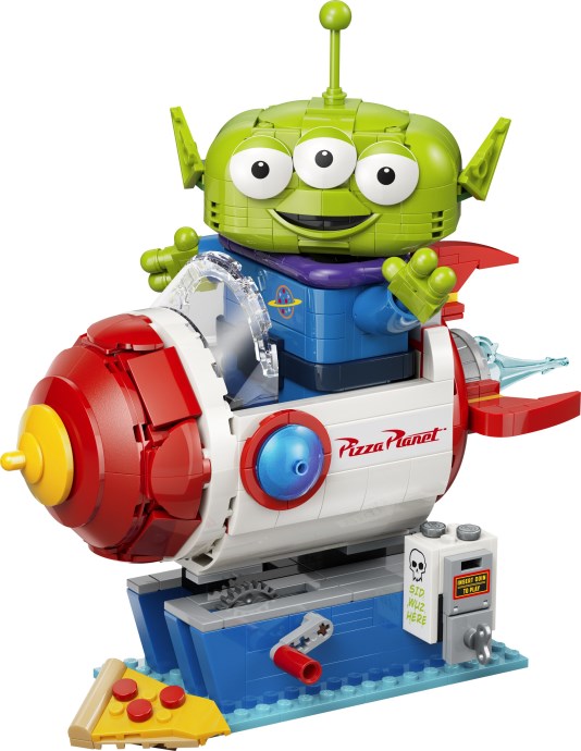 Alien with Pizza Planet Rocket Ride (Pre-Built)