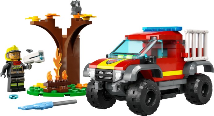 4x4 Fire Truck Rescue