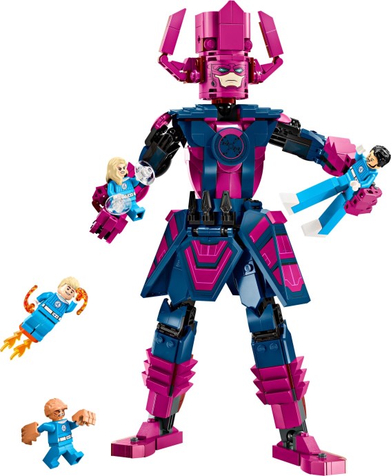 Fantastic Four vs. Galactus Construction Figure (Pre-Built)